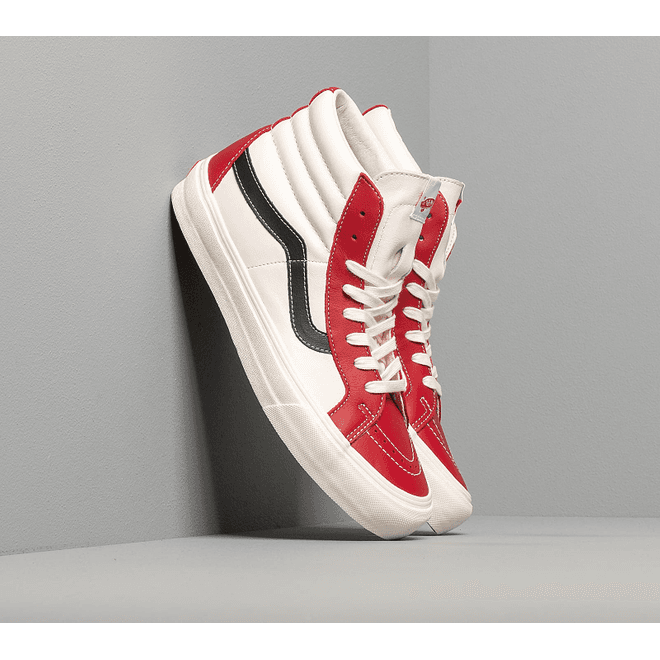 Vans Sk8-Hi Reissue Vl (Leather) Chilli Pepper/ Marshmallow/ Black