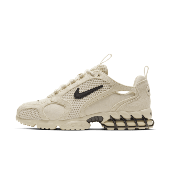 Stussy X Nike Air Zoom Spiridon Cage 'Fossil' - SNKRS DAY Exclusive Access CQ5486-200