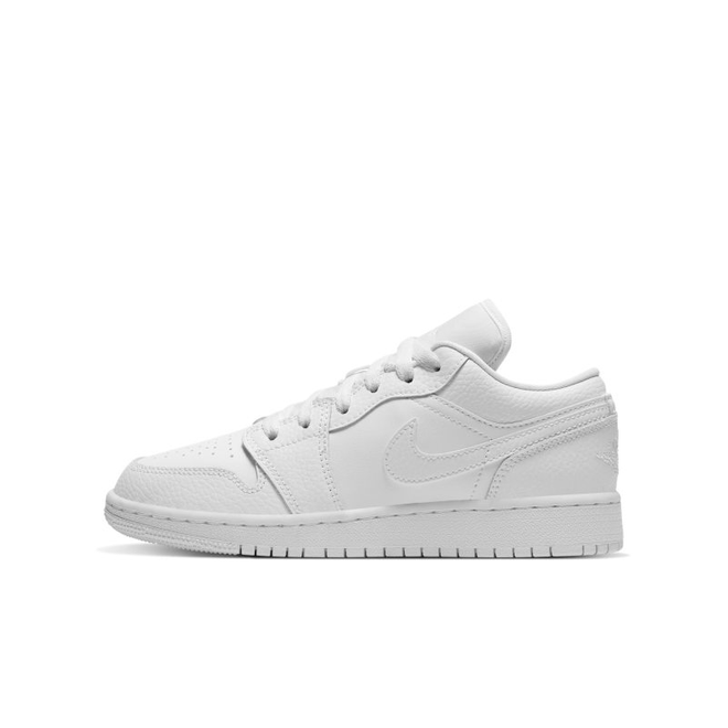 Air Jordan 1 Low GS 'Triple White' 553560-130