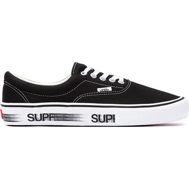 Vans Era Supreme Motion Logo Black
