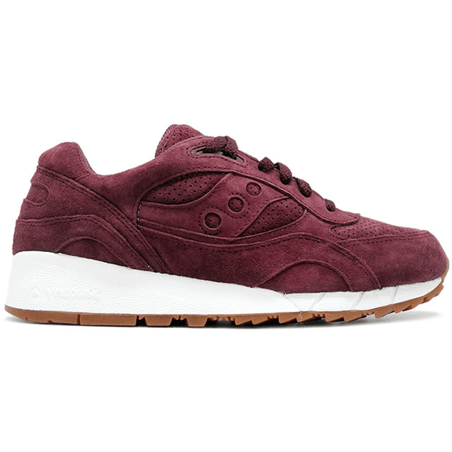 Saucony Shadow 6000 Burgundy Suede (Packer Shoes)