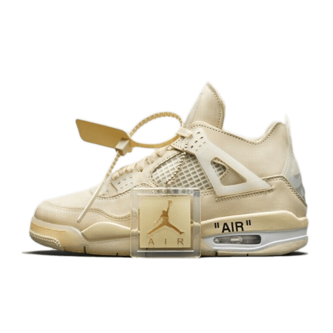 Off-White X Air Jordan 4 SP WMNS 'Sail' CV9388-100