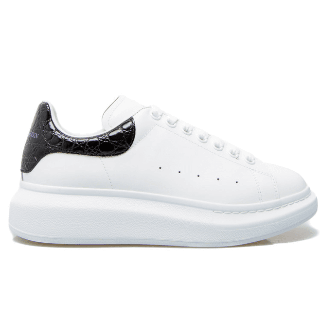 Alexander McQueen Oversized Black Crocodile