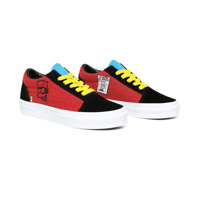 Vans Old Skool The Simpsons El Barto Velcro