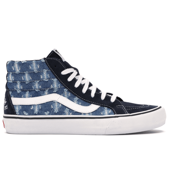 Vans Sk8-Hi Supreme Hole Punch Denim Blue