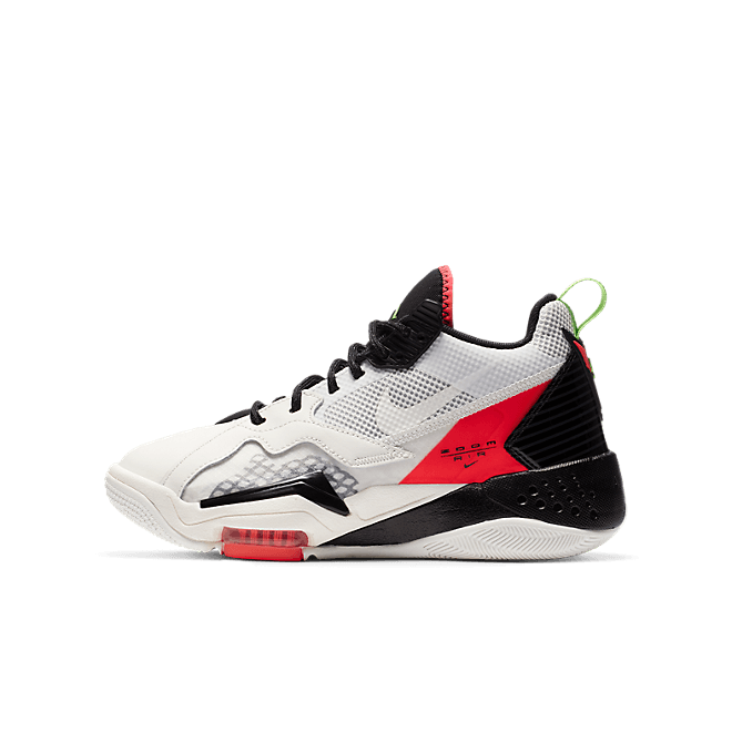 Jordan Zoom '92 GS Sail/ Black-Flash Crimson-Electric Green