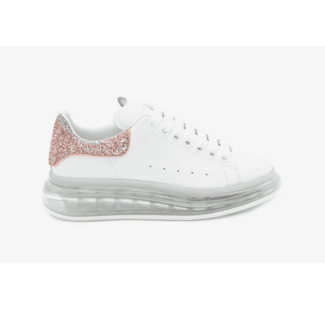 Alexander McQueen Oversized White Pink Glitter (W)