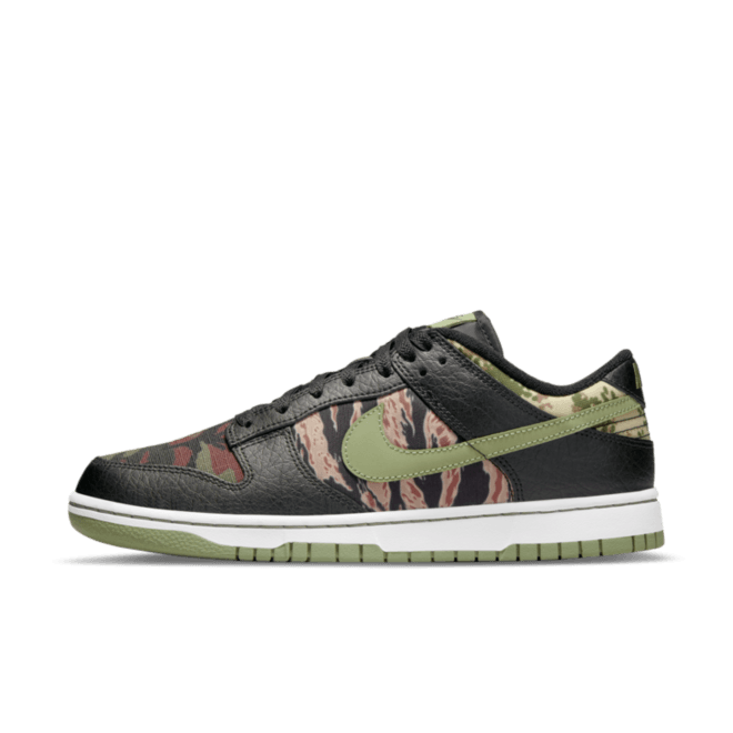 Nike Dunk Low SE Camo 'Oil Green' DH0957-001