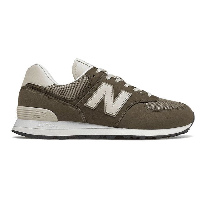 New Balance 574 - Black Olive with Mushroom