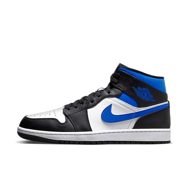 Air Jordan 1 Mid 'Black/Royal' 554724-140