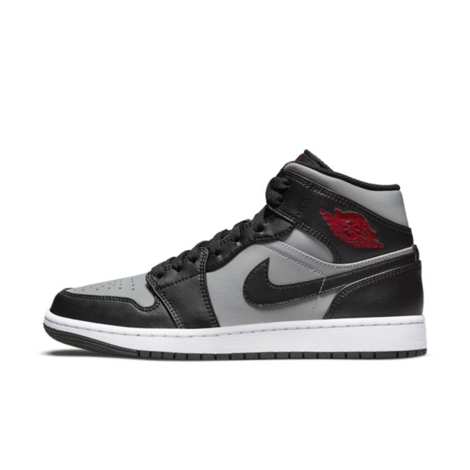 Air Jordan 1 Mid 'Grey/Black' 554724-096