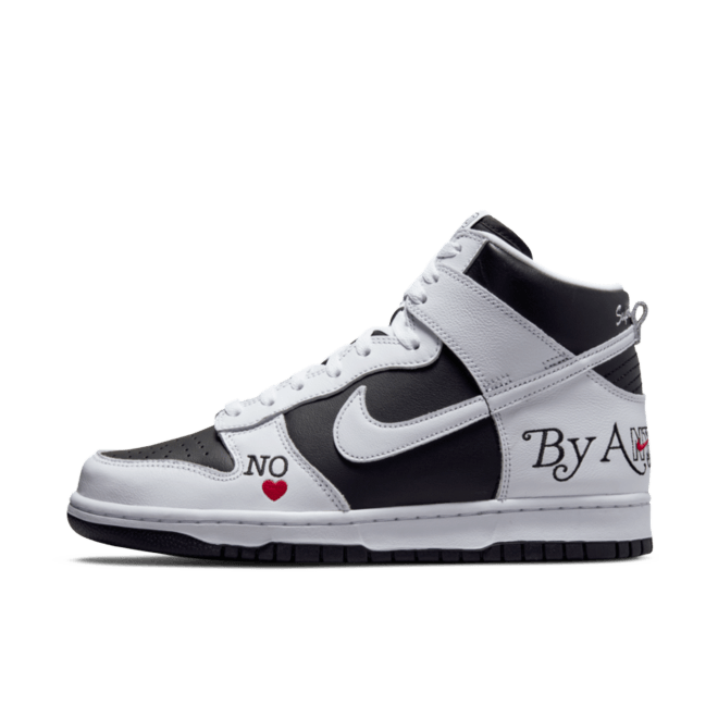 Supreme X Nike SB Dunk High 'By Any Means' - Black DN3741-002