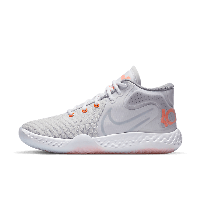 Nike KD Trey 5 VIII EP 'White Total Orange' White/Total Orange/Wolf Grey/Pure Platinum