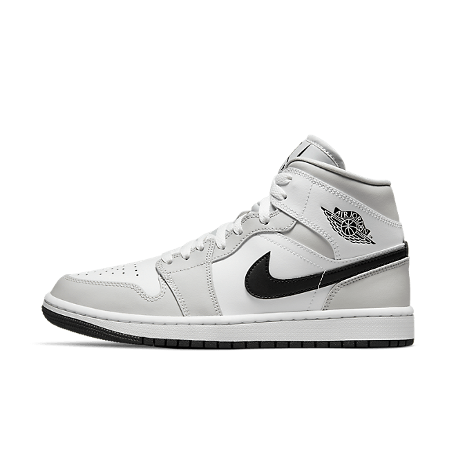 Air Jordan 1 Mid WMNS 'Light Smoke Grey' BQ6472-015