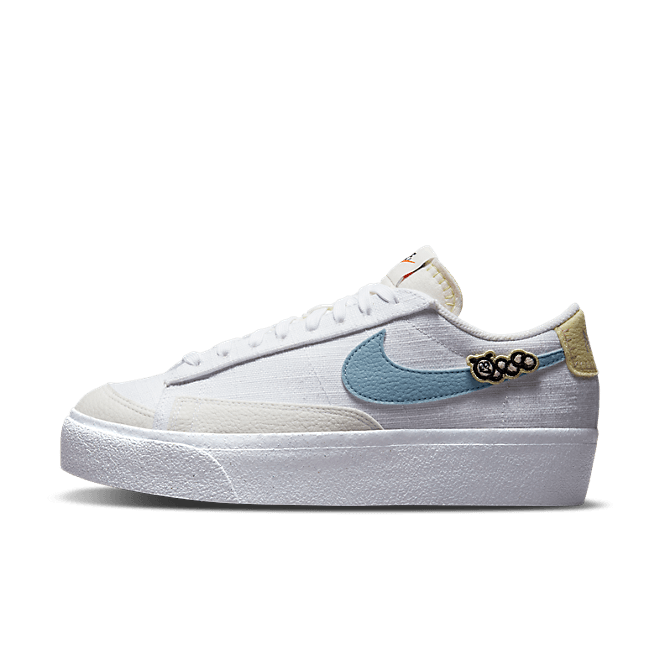 Nike Blazer Low Platform 'Boarder Blue' - Next Nature DJ6376-100