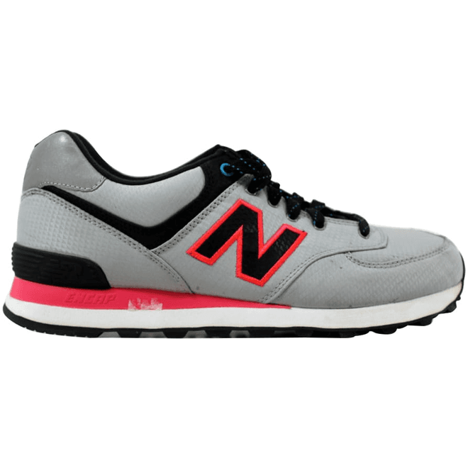 New Balance 574 Windbreaker Grey Black Pink