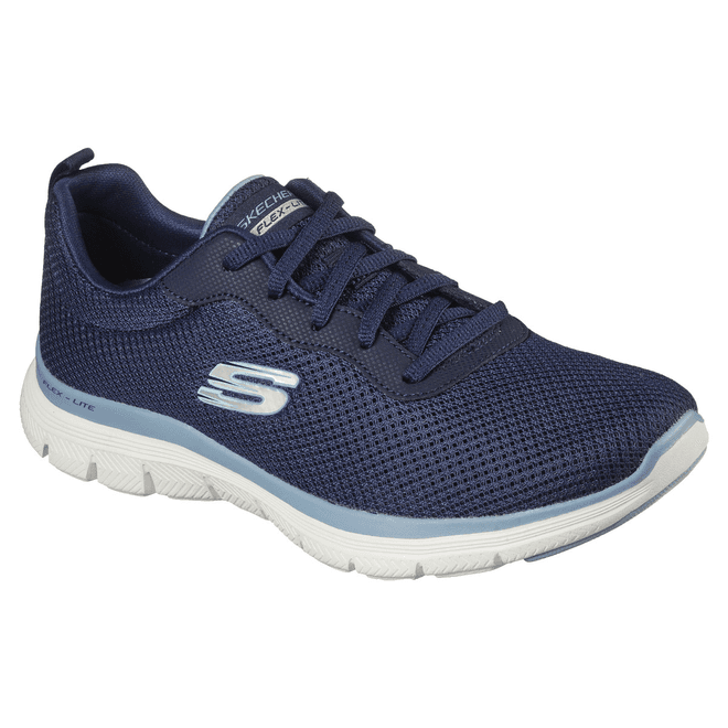 Skechers FLEX APPEAL 4.0 BRILLIANT VIEW women's Shoes (Trainers) in Blue