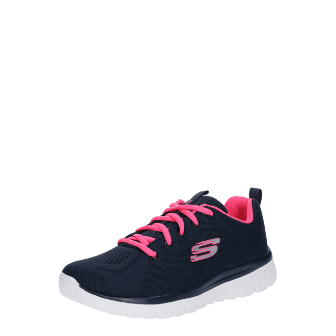 Skechers Graceful Get Connected BLUEWHITEPINK Marathon Running