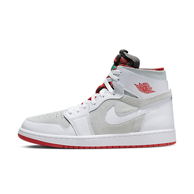 Air Jordan 1 Zoom CMFT 'Light Silver and True Red' CT0978-100