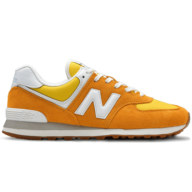 New Balance 574 Retro Bright Pack Orange Yellow