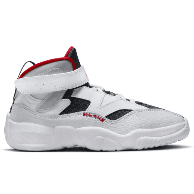 Kids Nike Jumpman Two Trey PS White Navy Retro Basketball