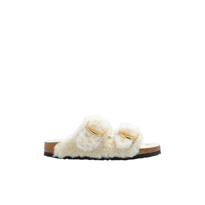 Birkenstock Arizona Big Buckle Teddy Rivet Logo OS