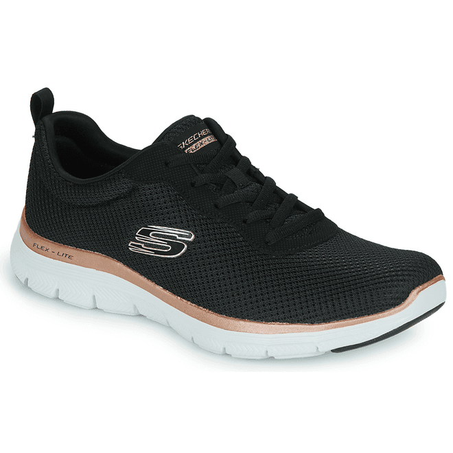Skechers FLEX APPEAL 4.0 - BRILLIANT VIEW women's Shoes (Trainers) in Black