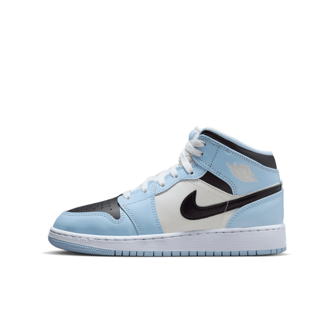 Air Jordan 1 Mid GS 'Ice Blue' 555112-401