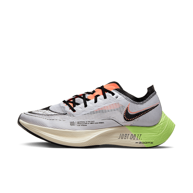 Nike WMNS Zoomx Vaporfly Next% 2 Womens Grey Orange Marathon Running