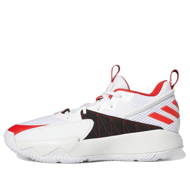 adidas Dame Certified White Red Basketball
