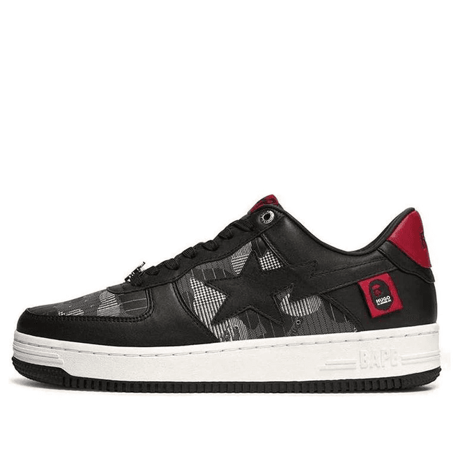 A Bathing Ape A BATHING APE Bape Sta x Hugo Black Fashion Skate