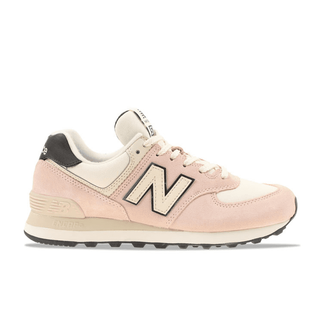 New Balance 574 Lichtroze/Wit Dames