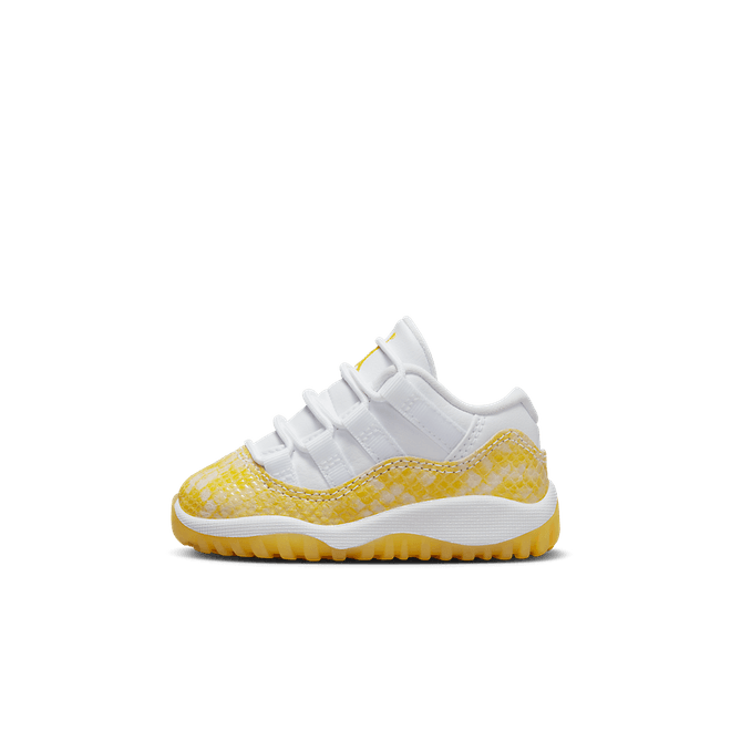 Air Jordan 11 Retro Low TD 'Yellow Snakeskin' 645107-107