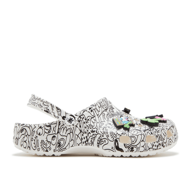 Crocs Steven Harrington x Classic Clog 'Quickstrike - White Black'