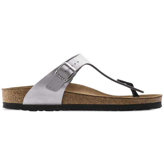 Birkenstock Birkenstock Gizeh Silver Smal Voetbed