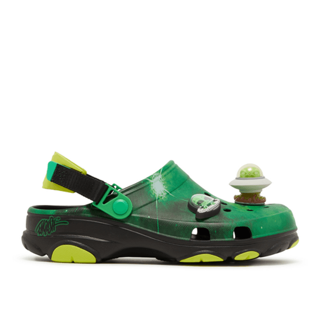 Crocs Ron English x All-Terrain Clog 'Area 54 - Green Galaxy'