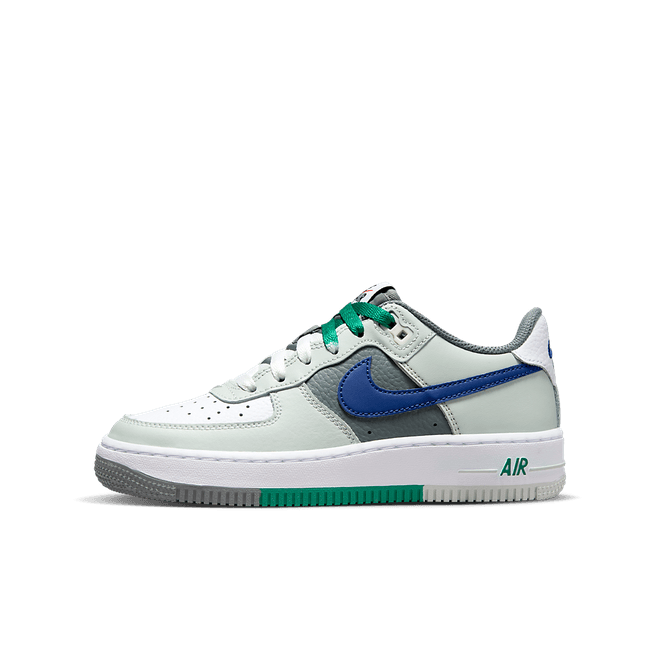 Nike Air Force 1 LV8 GS 'Light Silver Deep Royal' FB9035-001