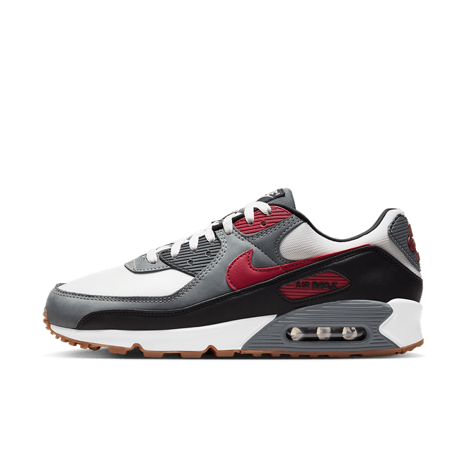 Nike Air Max 90 'Grey Red' FB9658-100