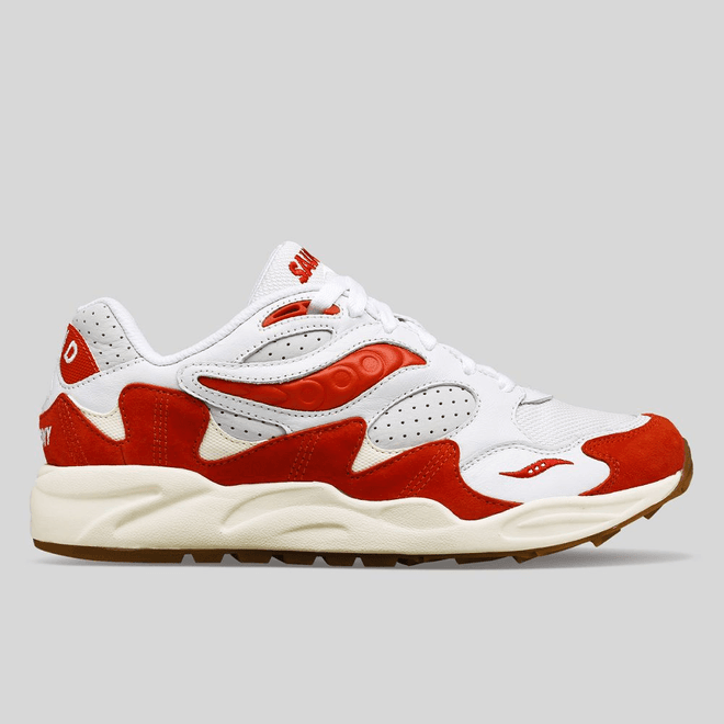 Saucony Grid Shadow 2 Ivy Prep Red