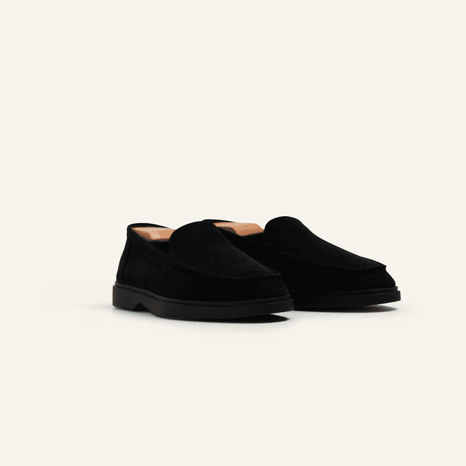 Mason Garments Amalfi Loafer Tonal Black