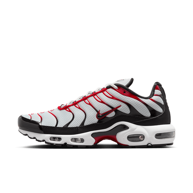 Nike Air Max Plus 'Pure Platinum & University Red'