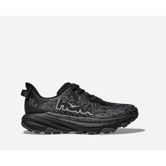 HOKA Kid's Speedgoat 6 Trail Obsidian