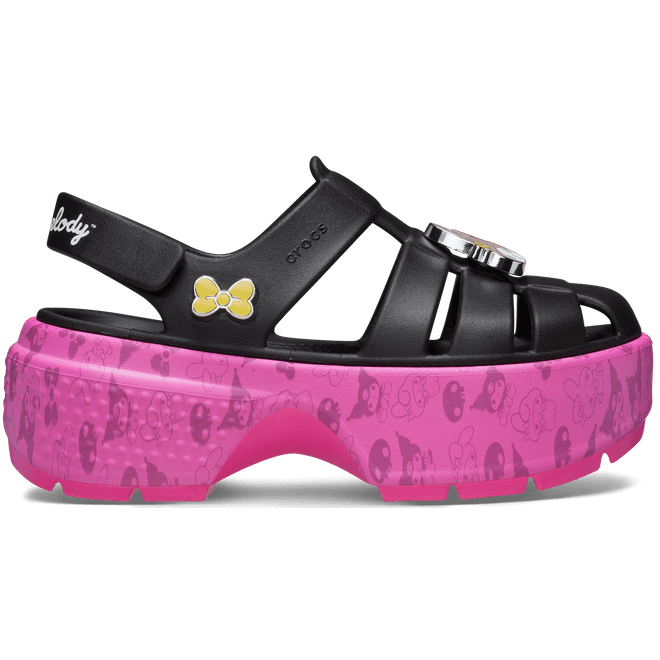 Crocs Unisex Hello Kitty® and Friends My Melody™ and Kuromi™ Stomp Sandals Multi