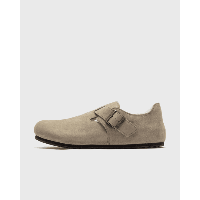 Birkenstock London Shearling Suede Leather
