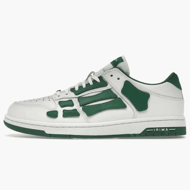 AMIRI Skel Top Low White Green