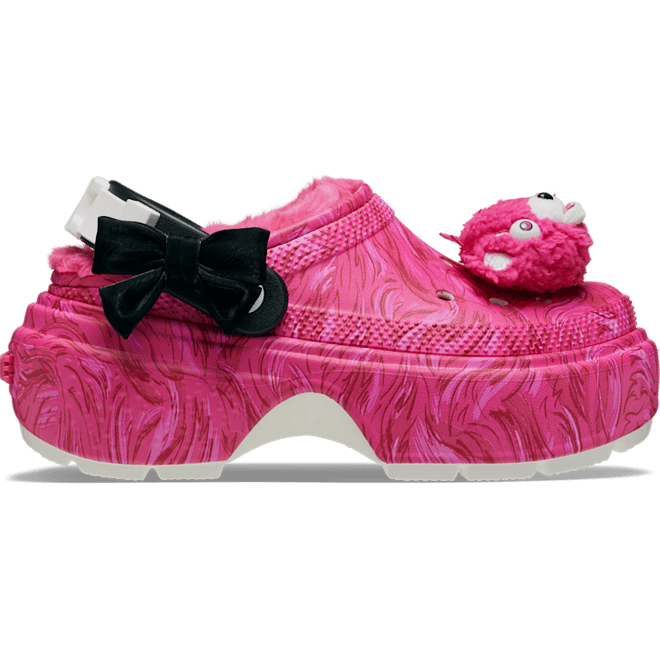Crocs Fortnite X Stomp Lined Cuddle Team Leader Clogs Pink Multi