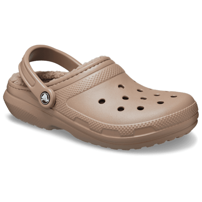 Crocs Classic Lined Clogs Latte
