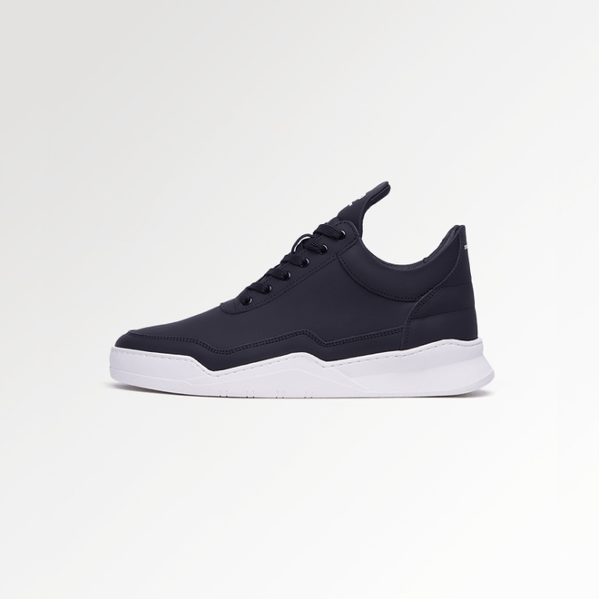 Filling Pieces Low Top Ghost Organic Nappa Black
