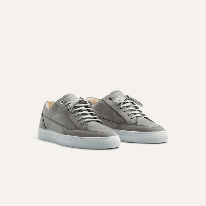 Mason Garments Mason Garments Men's & Women's Trainer Tia Dress Nubuck Grey