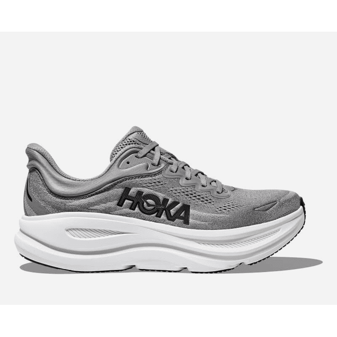 HOKA Bondi 9 Road Running Galactic Grey
